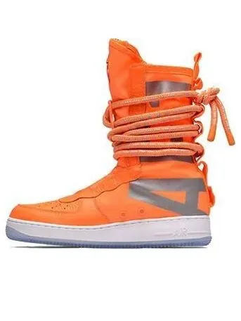 Кроссовки sf air force 1 высокие Nike — изображение 1 из 4, оранжевый