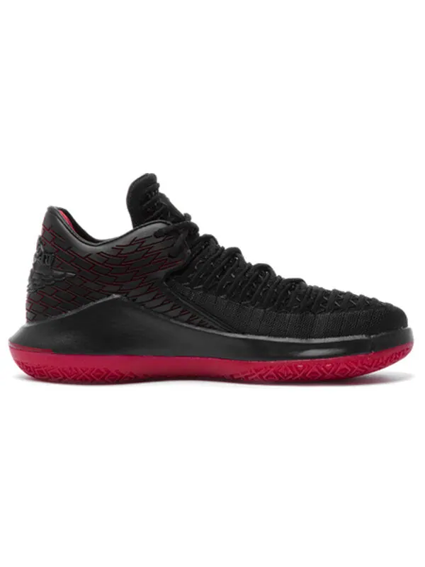 Кроссовки 32 low bg 'last shot' Air Jordan — изображение 2 из 4, черный/красный
