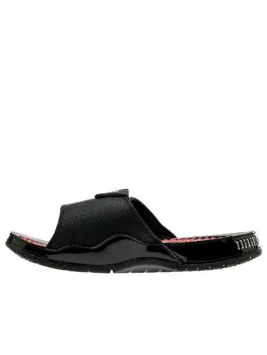 Тапочки гидро 11 Air Jordan — изображение 1 из 4, черный/красный-красный