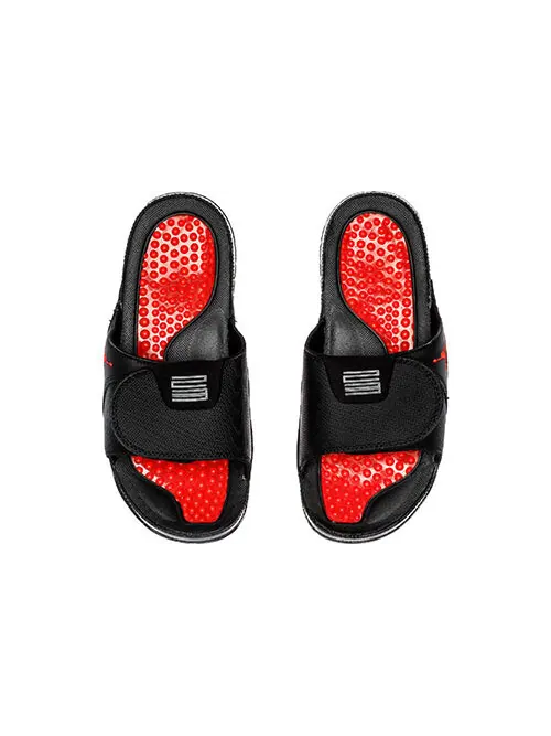Тапочки гидро 11 Air Jordan — изображение 2 из 4, черный/красный-красный