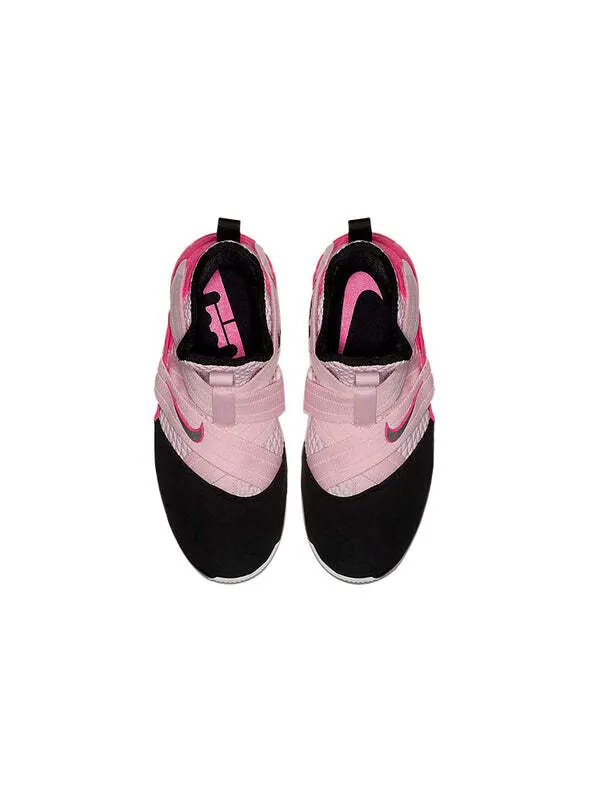 Кроссовки леброн солдат 12 Nike — изображение 4 из 4, черный/розовый