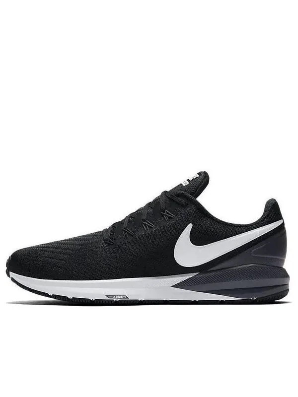 Кроссовки Air Zoom Structure 22 Nike — изображение 1 из 4, черный/белый