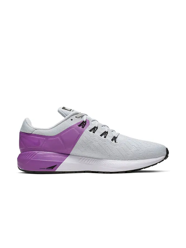 Кроссовки Air Zoom Structure 22 Nike — изображение 2 из 4, серый/фиолетовый
