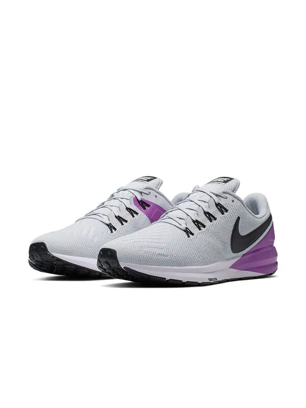 Кроссовки Air Zoom Structure 22 Nike — изображение 3 из 4, серый/фиолетовый