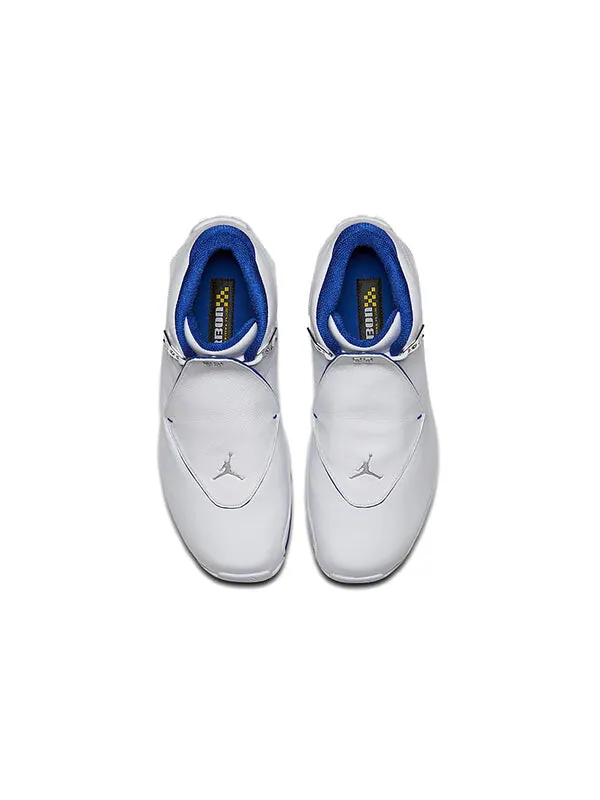 Кроссовки 18 ретро Air Jordan — изображение 4 из 4, белый/-серебристый