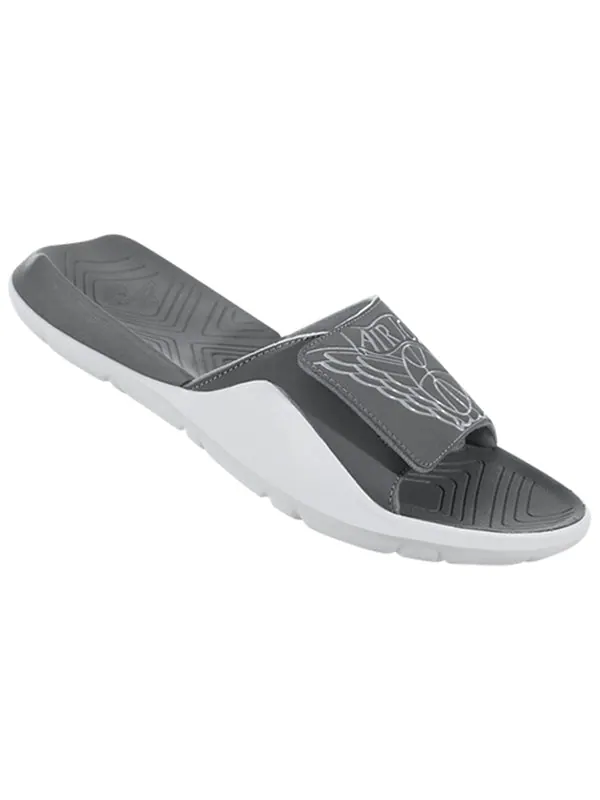Тапочки hydro 7 slide 'smoke grey' Air Jordan — изображение 2 из 4, серый