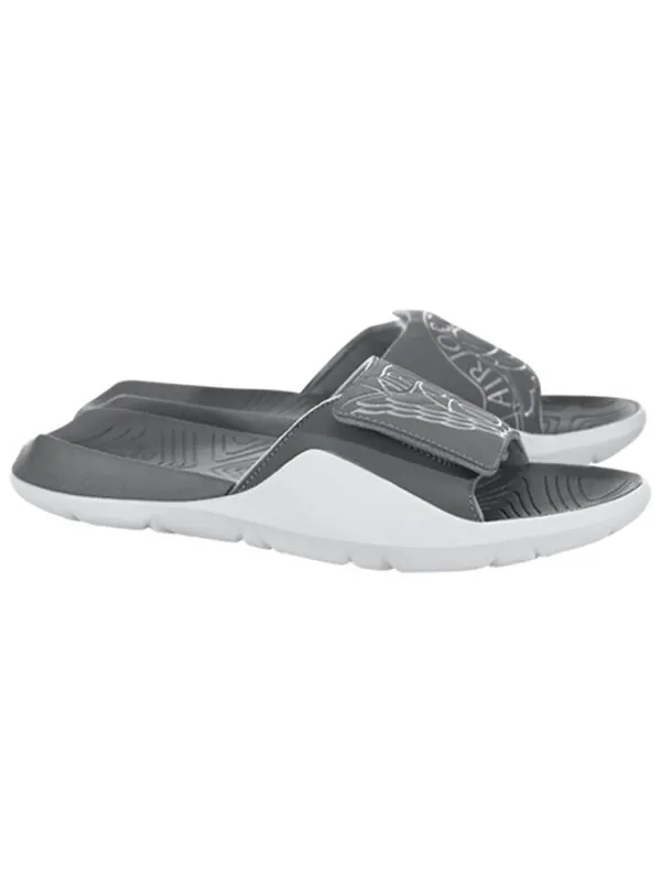 Тапочки hydro 7 slide 'smoke grey' Air Jordan — изображение 3 из 4, серый