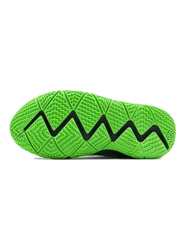 Кроссовки kyrie 4 Nike — изображение 4 из 4, черный/зеленый