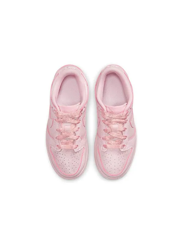 Кроссовки данки низкие Nike — изображение 4 из 4, розовый