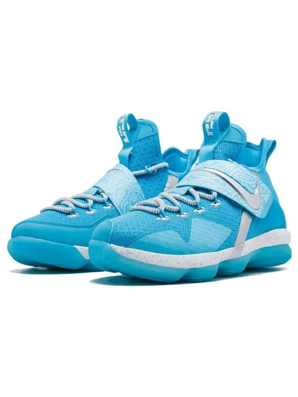 Кроссовки леброн 14 Nike — изображение 2 из 4, золотистый серебристый