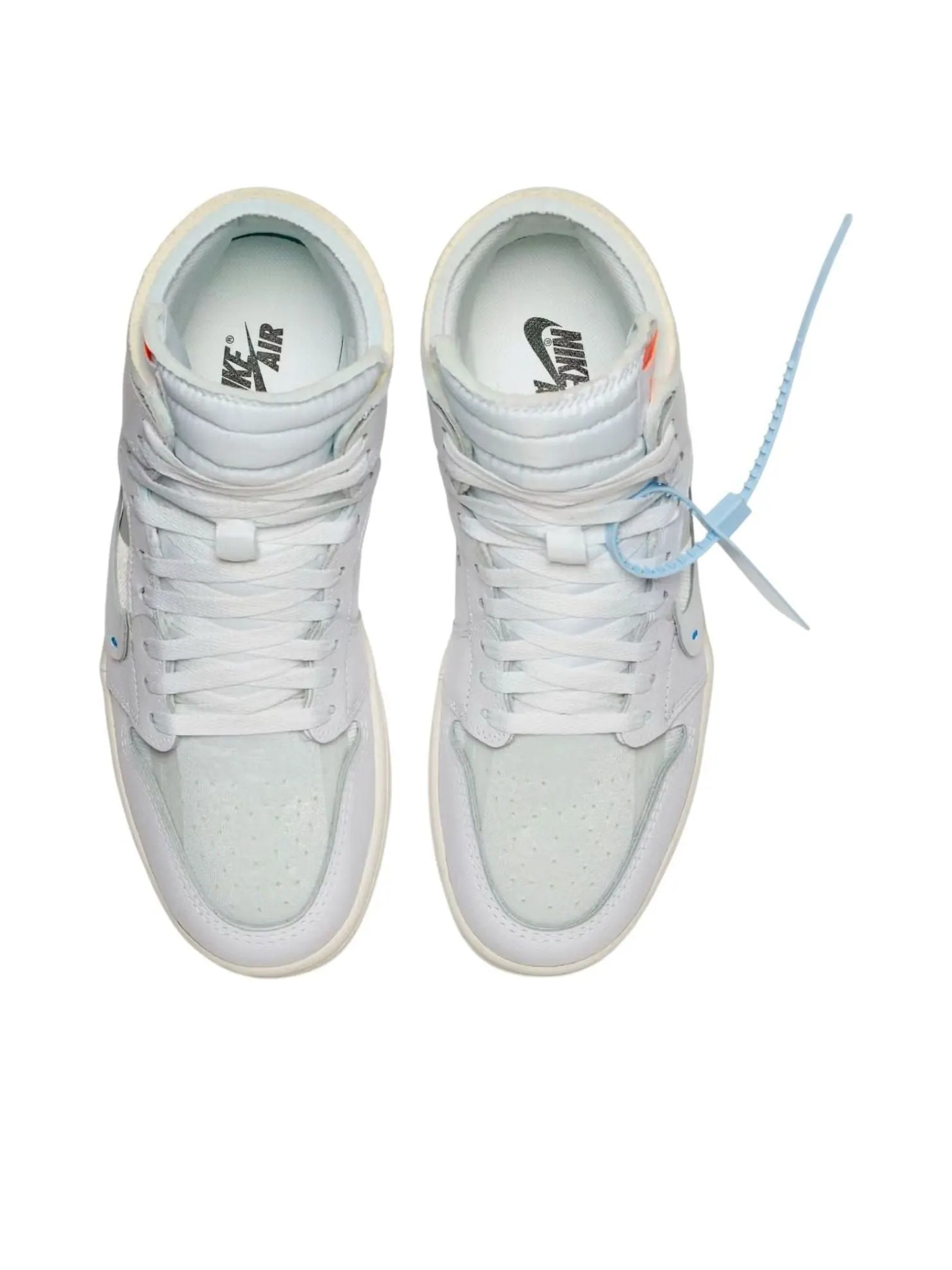 Air Jordan 1 High x Off White OG 'Alaska' — изображение 3 из 5, белый/белый