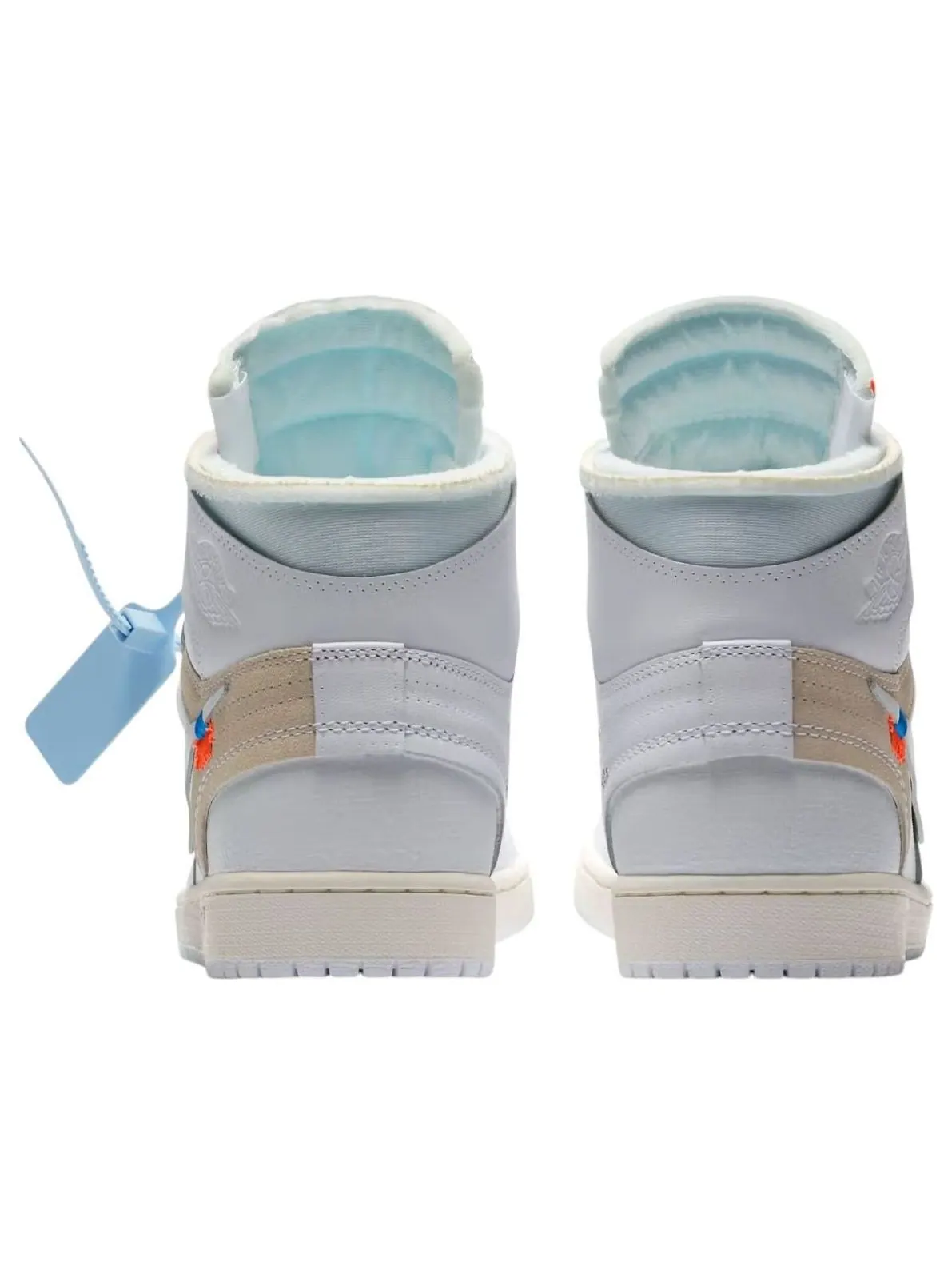 Air Jordan 1 High x Off White OG 'Alaska' — изображение 4 из 5, белый/белый