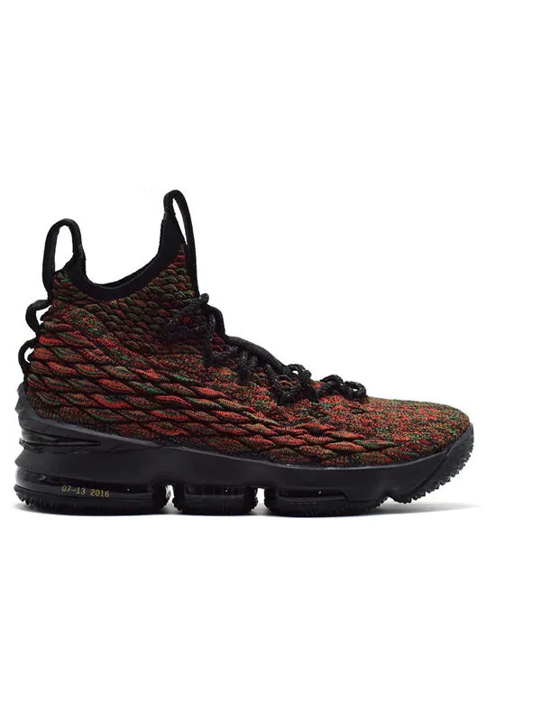 Кроссовки Nike LeBron 15 EP 'BHM' — изображение 2 из 4, черный/мульти