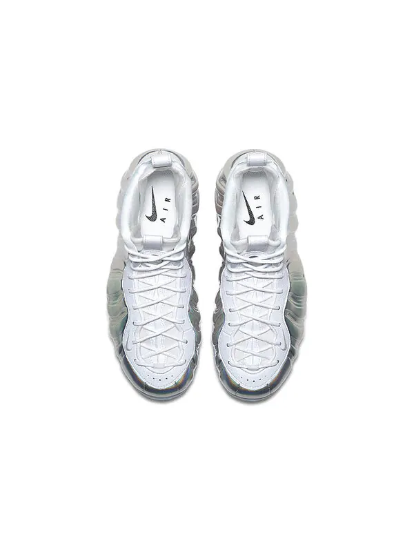 Кроссовки воздушные пенопластовые один Nike — изображение 4 из 4, серебристый/белый