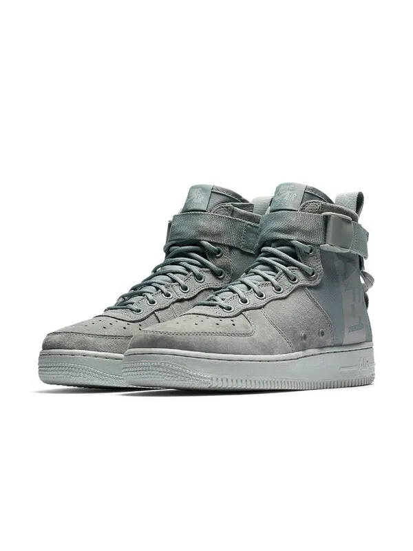 Кроссовки sf air force 1 mid Nike — изображение 3 из 4, серый