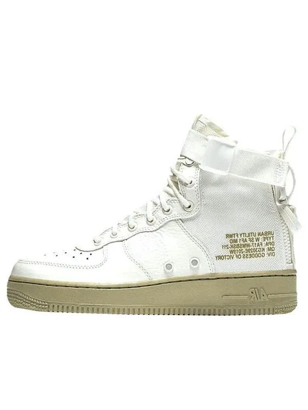 Кроссовки sf air force 1 mid Nike — изображение 1 из 4, слоновая кость/оливковый