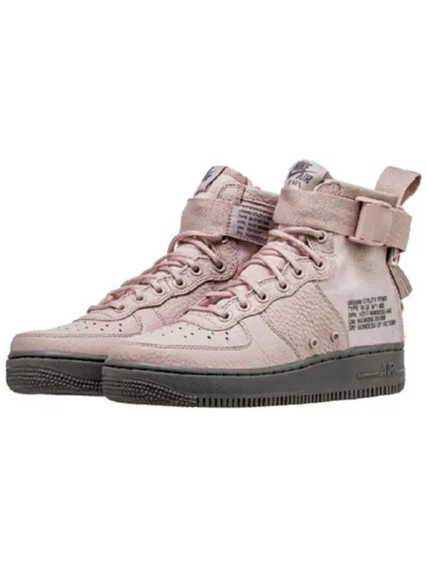 Кроссовки sf air force 1 mid Nike — изображение 3 из 4, розовый