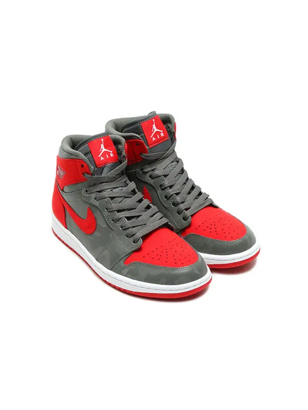 Кроссовки 1 ретро премиум класса Air Jordan — изображение 3 из 4, черный/красный/белый