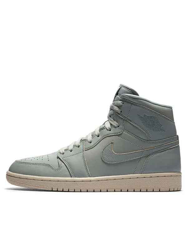 Кроссовки 1 ретро премиум класса Air Jordan — изображение 1 из 4, зеленый-песочный