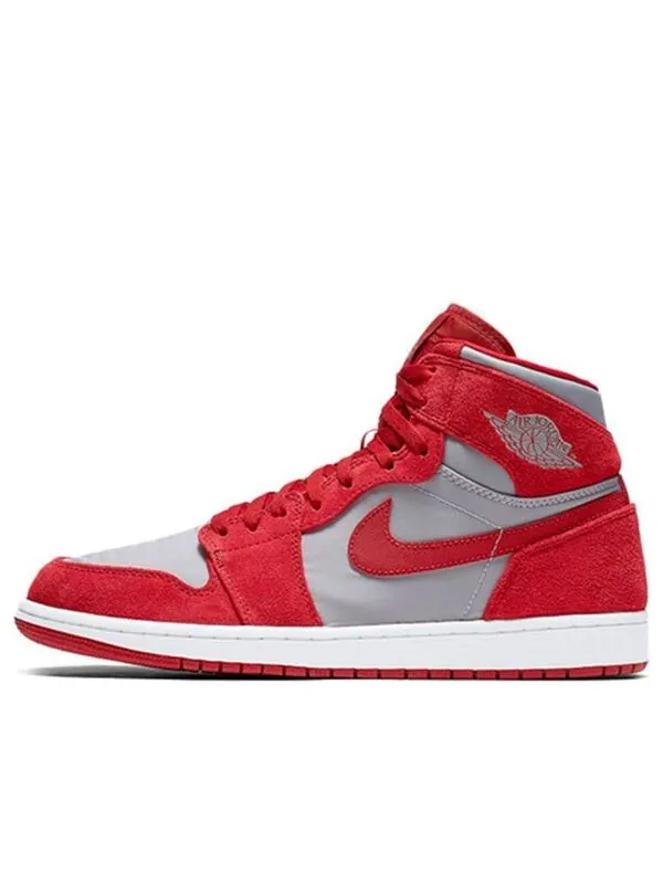 Кроссовки 1 ретро премиум класса Air Jordan — изображение 1 из 4, красный серый