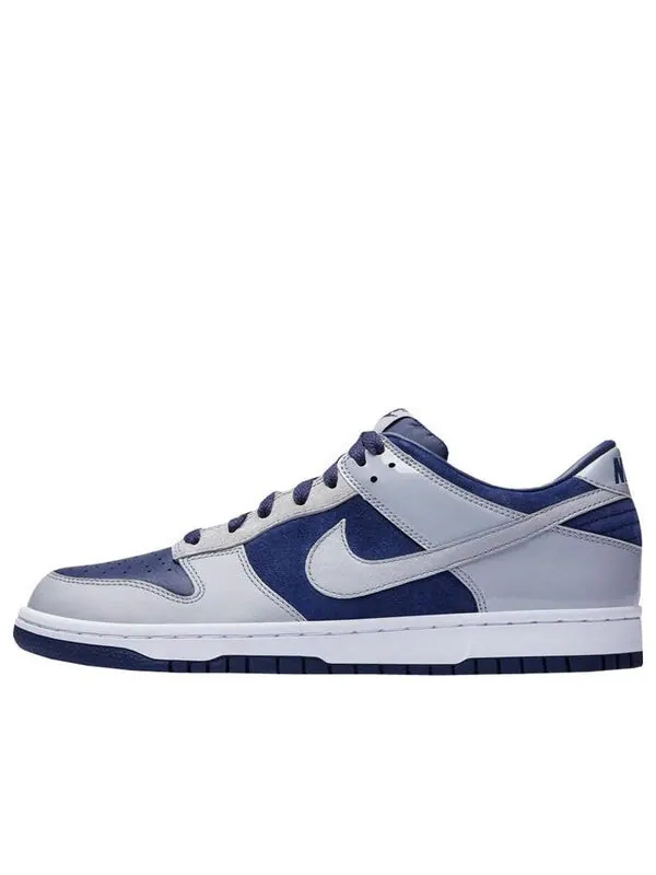Кроссовки dunk low jp qs Nike — изображение 1 из 3, серый/синий