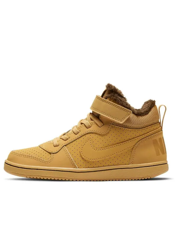 Кроссовки Court Borough Mid Brown Nike — изображение 1 из 4, коричневый