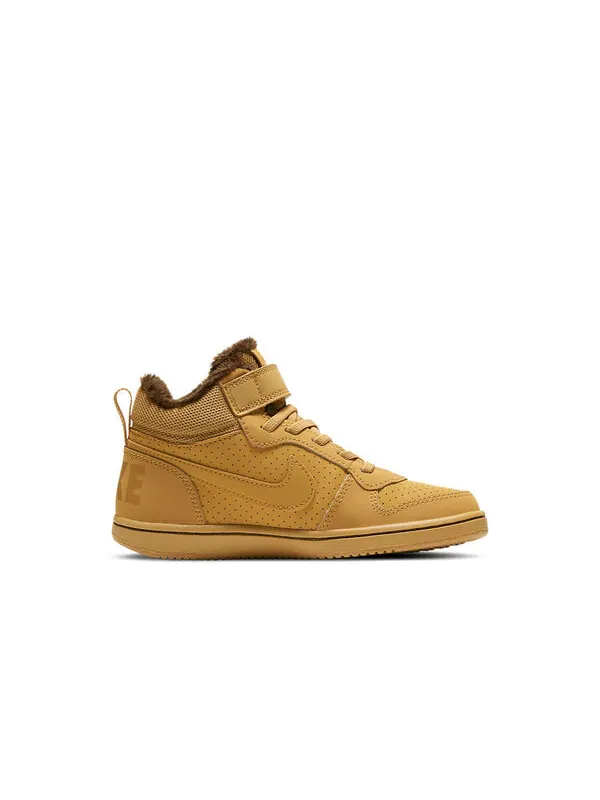 Кроссовки Court Borough Mid Brown Nike — изображение 2 из 4, коричневый