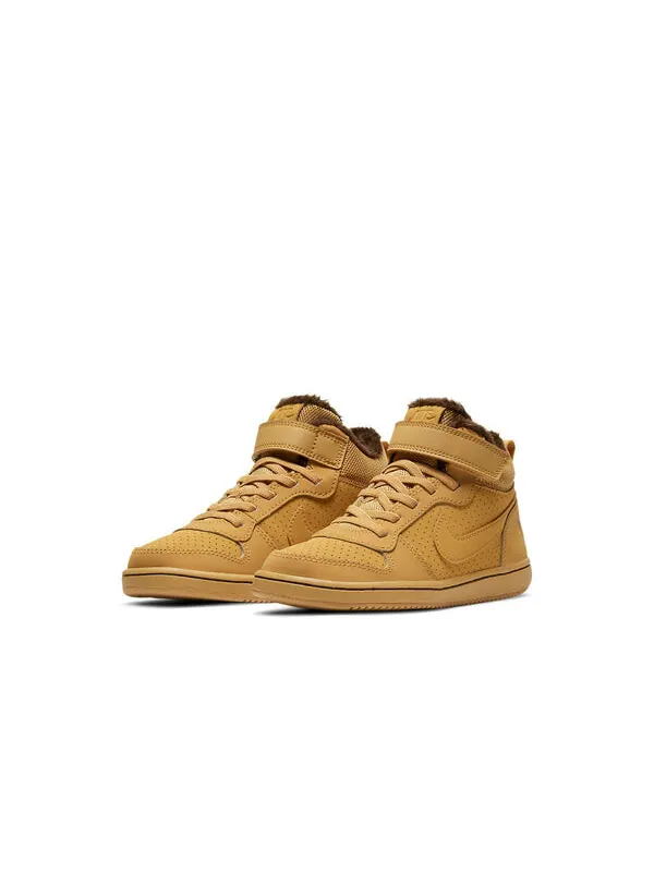 Кроссовки Court Borough Mid Brown Nike — изображение 3 из 4, коричневый