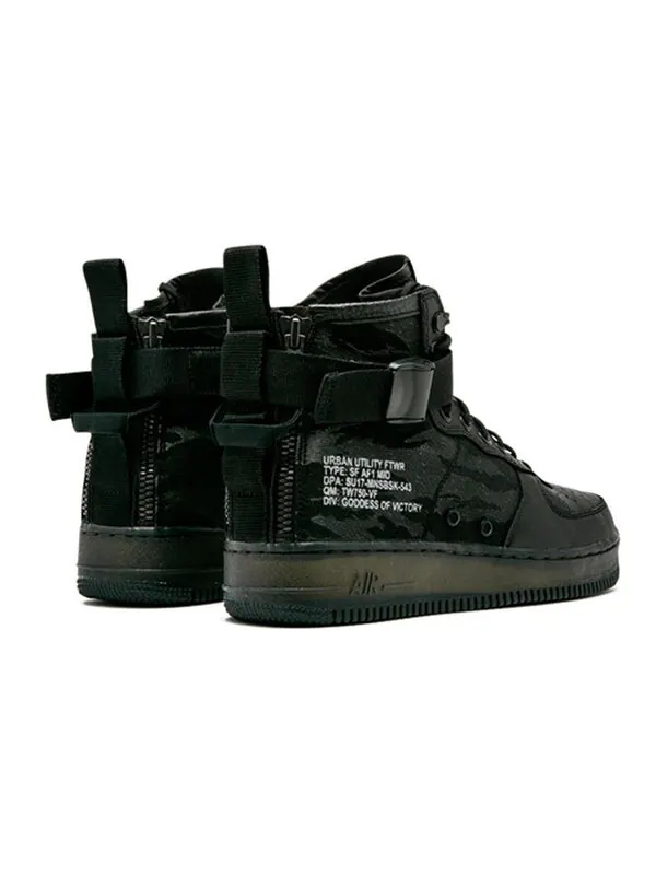 Кроссовки sf air force 1 mid Nike — изображение 3 из 4, черный/хаки