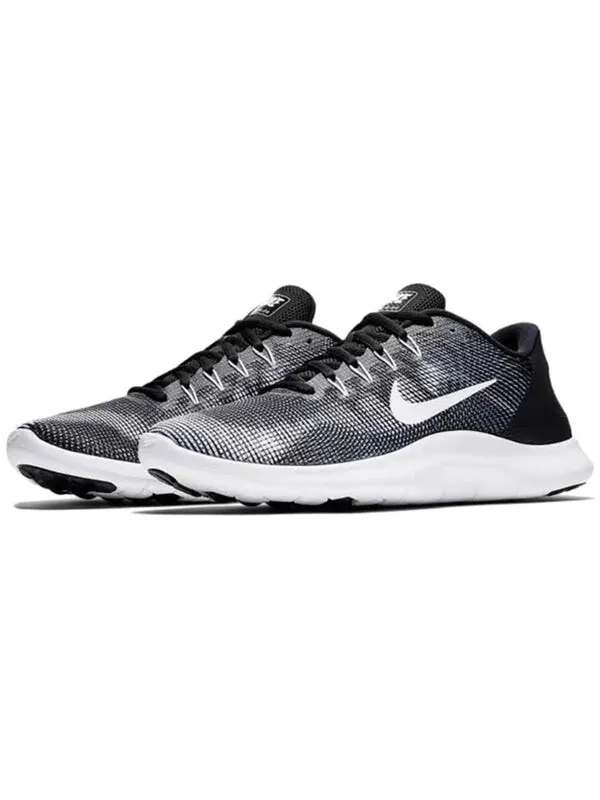 Кроссовки flex 2018 rn Nike — изображение 2 из 4, черный/белый