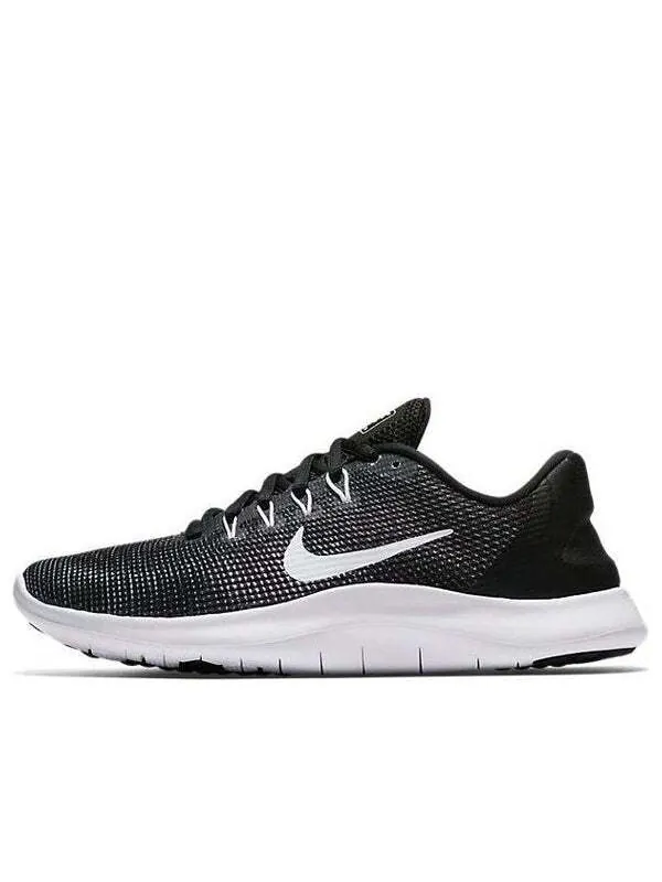 Кроссовки flex 2018 rn Nike — изображение 1 из 4, черный/белый
