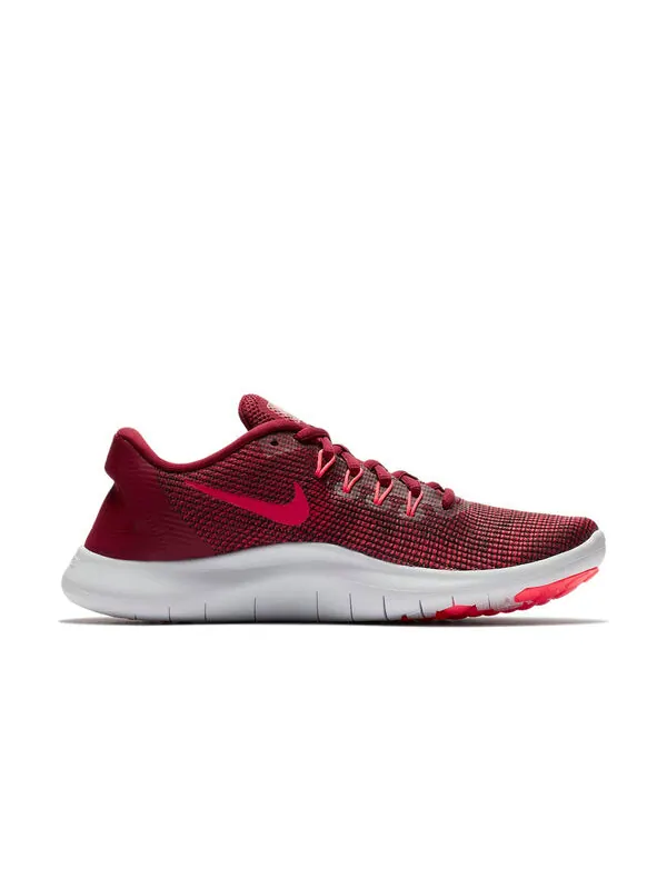 Кроссовки flex 2018 rn красные Nike — изображение 2 из 4, красный/белый