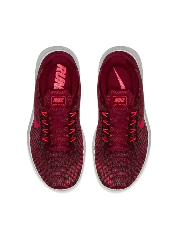 Кроссовки flex 2018 rn красные Nike — изображение 4 из 4, красный/белый