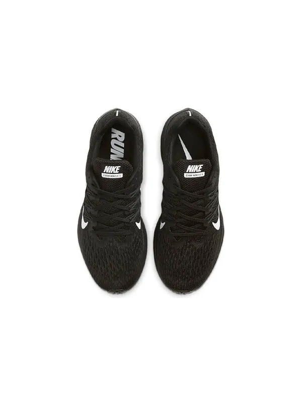 Кроссовки zoom winflo 5 Nike — изображение 4 из 4, черный/белый