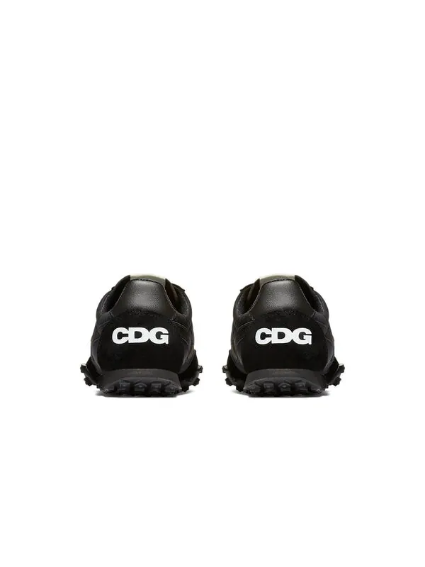 Кроссовки comme des garcons x waffle Racer 17 Nike — изображение 3 из 4, черный