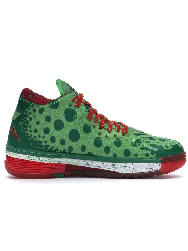 Кроссовки way of wade 2 Li-Ning — изображение 2 из 4, зеленый/красный