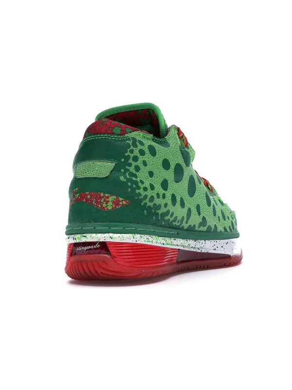 Кроссовки way of wade 2 Li-Ning — изображение 4 из 4, зеленый/красный