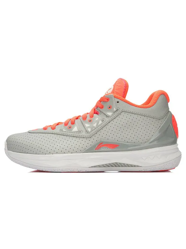 Кроссовки way of wade 4 Li-Ning — изображение 2 из 4, серый/оранжевый