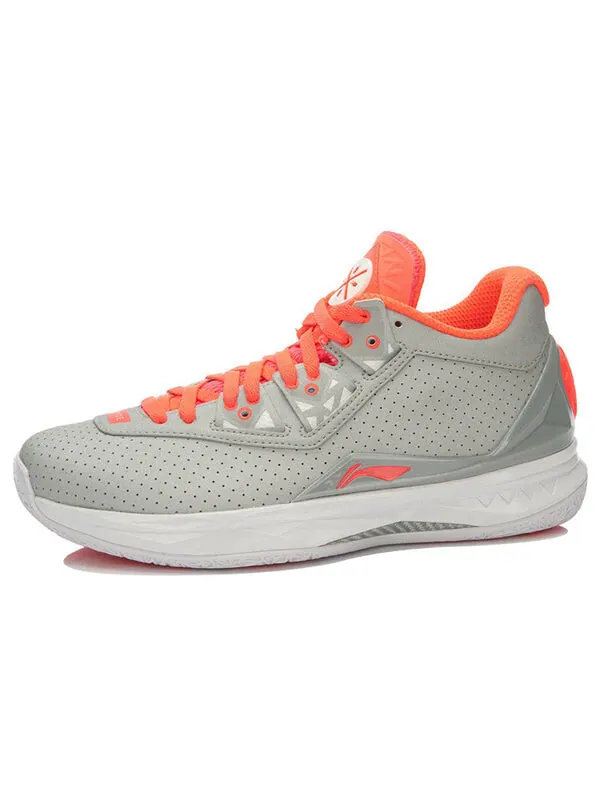 Кроссовки way of wade 4 Li-Ning — изображение 3 из 4, серый/оранжевый