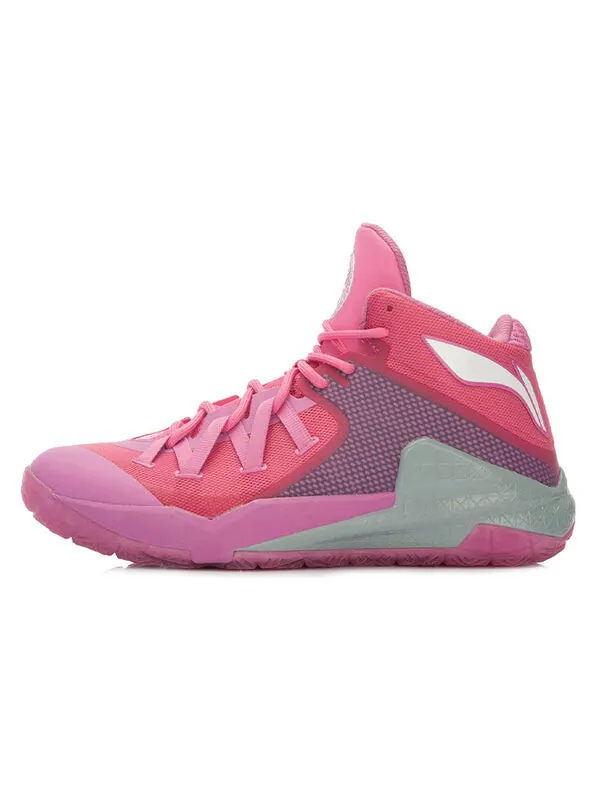 Кроссовки wade team 3 Li-Ning — изображение 2 из 4, розовый/белый