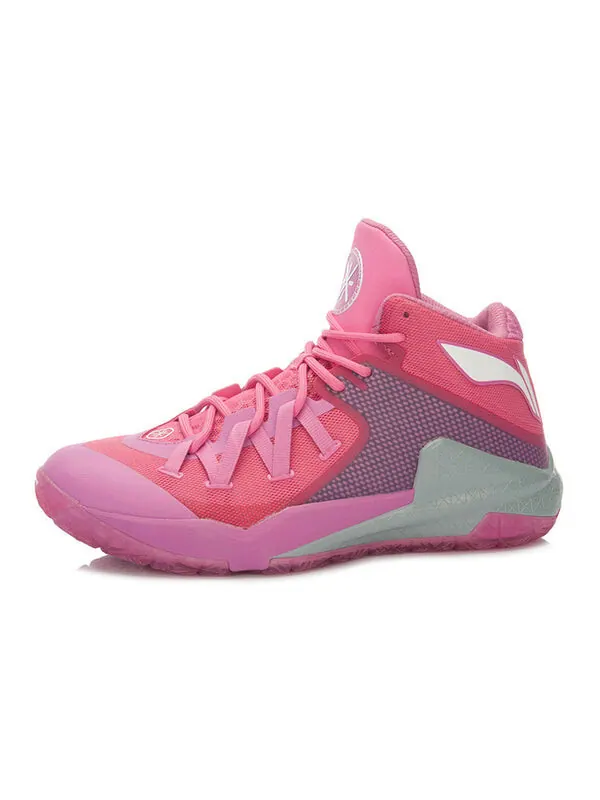 Кроссовки wade team 3 Li-Ning — изображение 3 из 4, розовый/белый