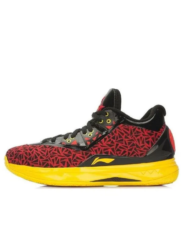 Кроссовки way of wade 4 Li-Ning — изображение 1 из 4, черный/красный/желтый