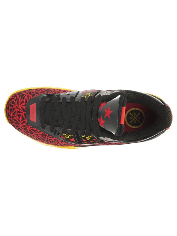 Кроссовки way of wade 4 Li-Ning — изображение 3 из 4, черный/красный/желтый