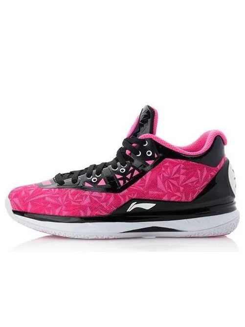Кроссовки way of wade 4 Li-Ning — изображение 1 из 4, розовый/черный