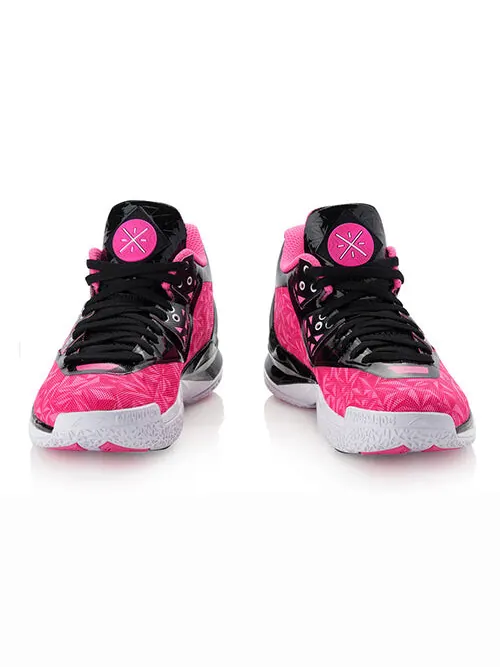 Кроссовки way of wade 4 Li-Ning — изображение 2 из 4, розовый/черный