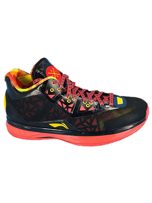 Кроссовки way of wade 4 Li-Ning — изображение 3 из 4, черный/оранжевый