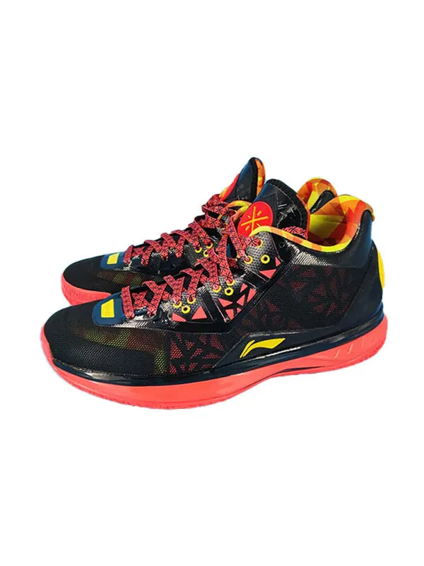 Кроссовки way of wade 4 Li-Ning — изображение 4 из 4, черный/оранжевый