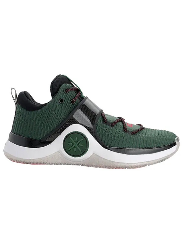 Кроссовки way of wade 6 Li-Ning — изображение 2 из 4, зеленый/черный/красный