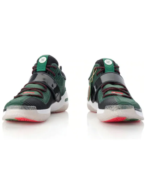 Кроссовки way of wade 6 Li-Ning — изображение 3 из 4, зеленый/черный/красный