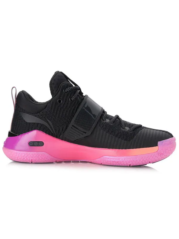 Кроссовки way of wade 6 Li-Ning — изображение 2 из 4, черный/розовый